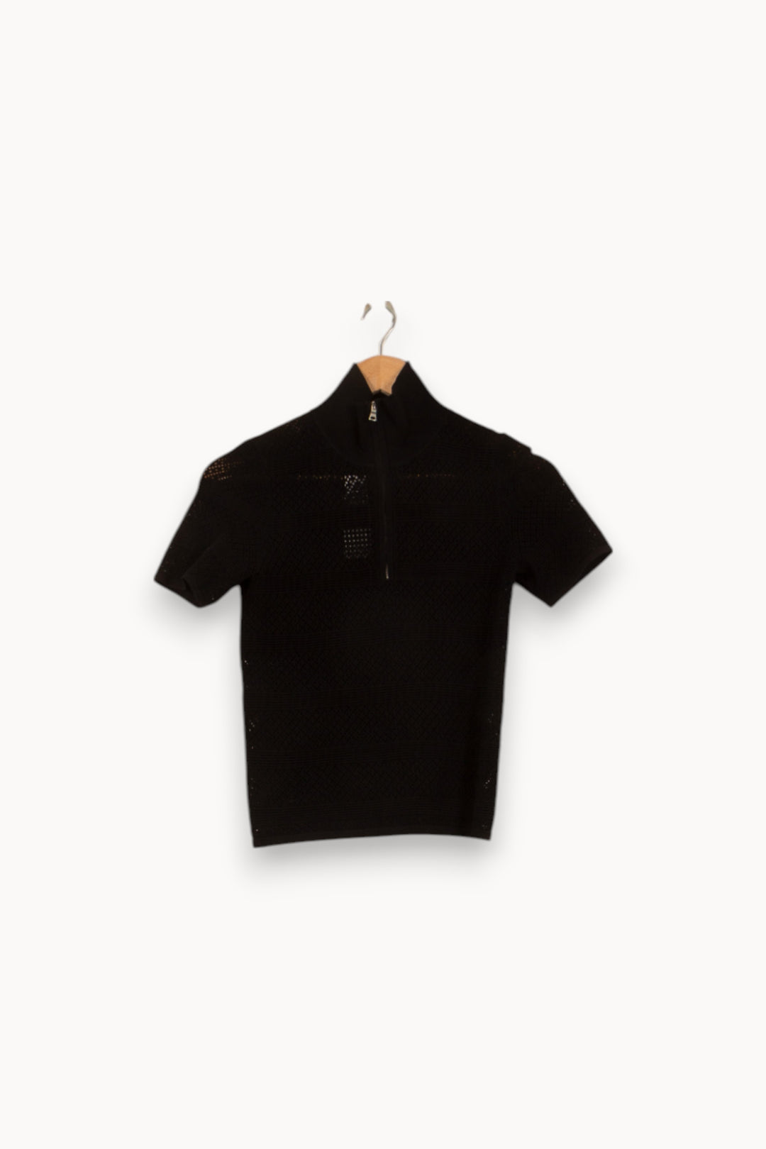 Pull Noir - Taille S/36 de la marque Sandro | PARAD46281 - Vendu par Paradigme - Image 2