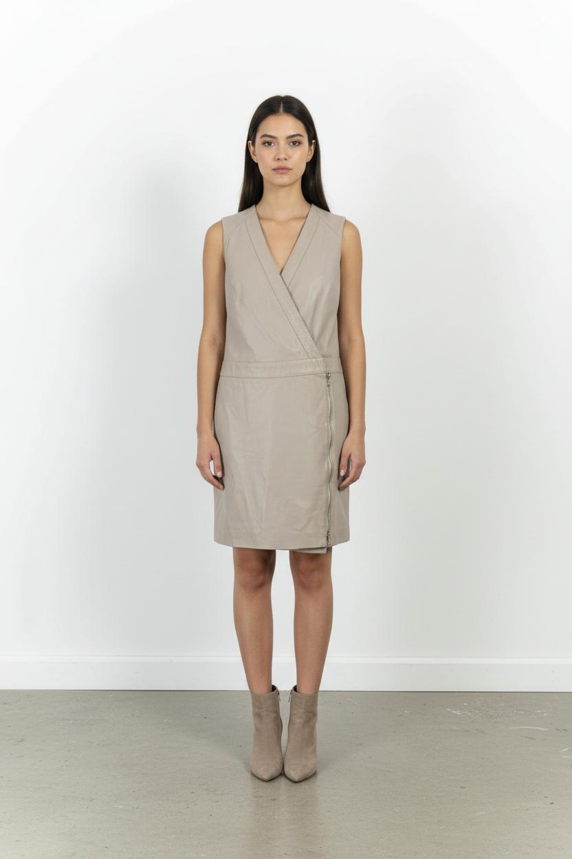 Robe Sans Manches Grise - Taille M/38 de la marque ZAPA | PARAD46288 - Vendu par Paradigme - Image 1