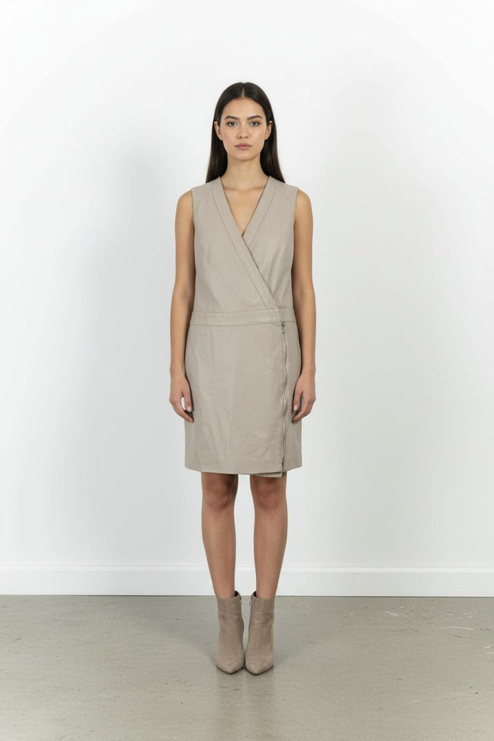 Robe Sans Manches Grise - Taille M/38 de la marque ZAPA | PARAD46288 - Vendu par Paradigme - Image 1