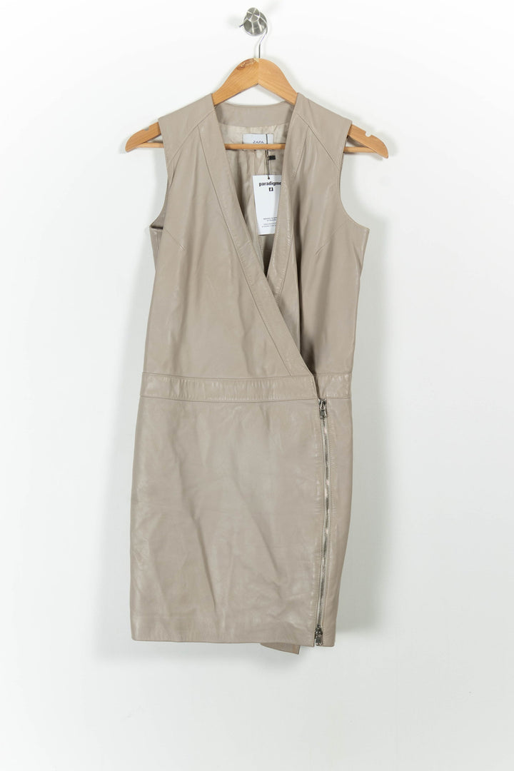Robe Sans Manches Grise - Taille M/38 de la marque ZAPA | PARAD46288 - Vendu par Paradigme - Image 2