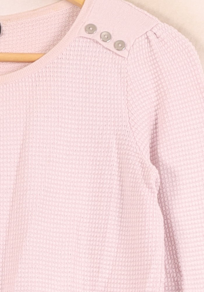 Pull Rose - Taille S/36 de la marque Maison 123 | PARAD46289 - Vendu par Paradigme - Image 3