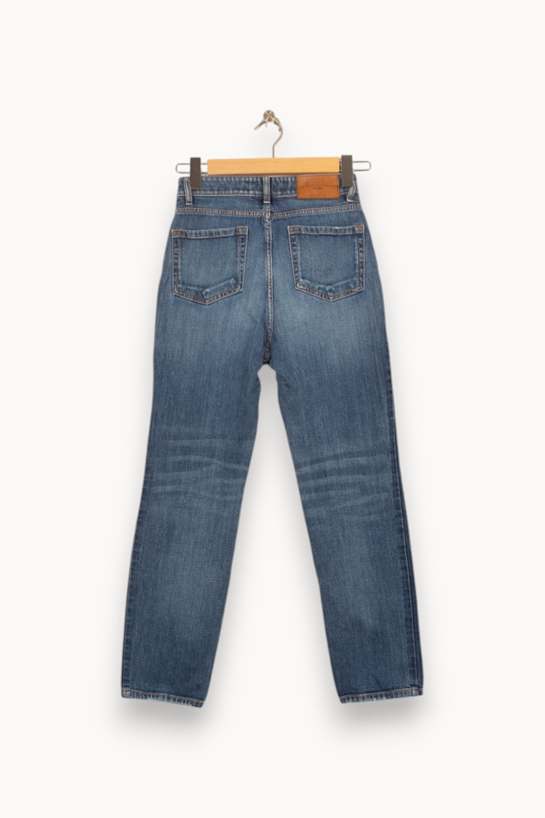 Jean Bleu - Taille S/36 de la marque Weekend Max Mara | PARAD46291 - Vendu par Paradigme - Image 4