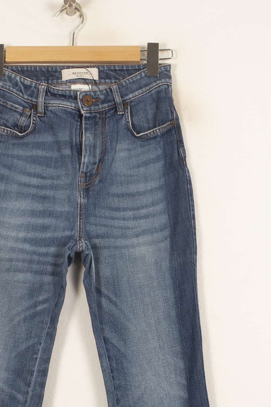 Jean Bleu - Taille S/36 de la marque Weekend Max Mara | PARAD46291 - Vendu par Paradigme - Image 3