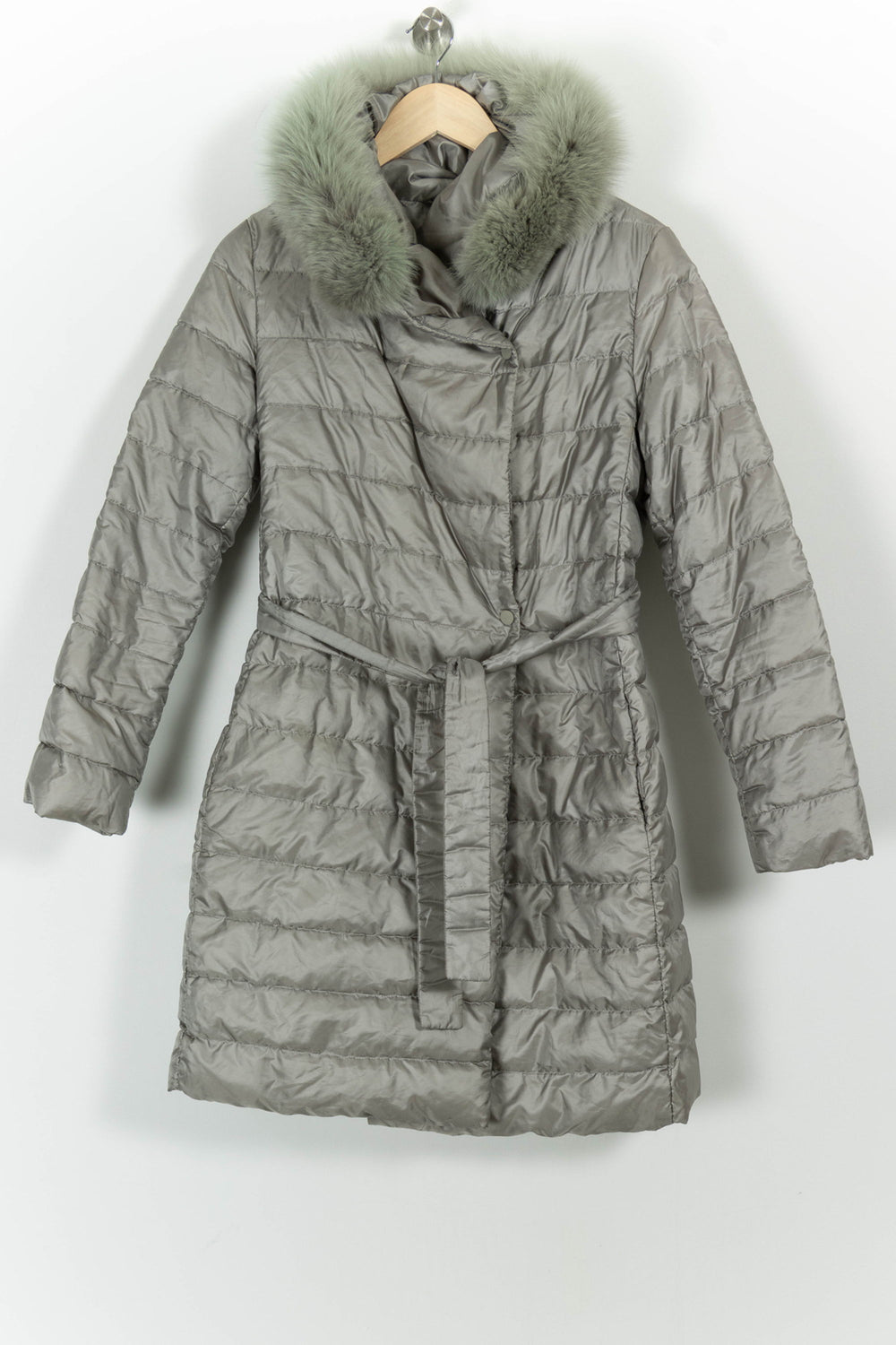 Doudoune Grise - Taille L/40 de la marque Max Mara | PARAD46295 - Vendu par Paradigme - Image 2