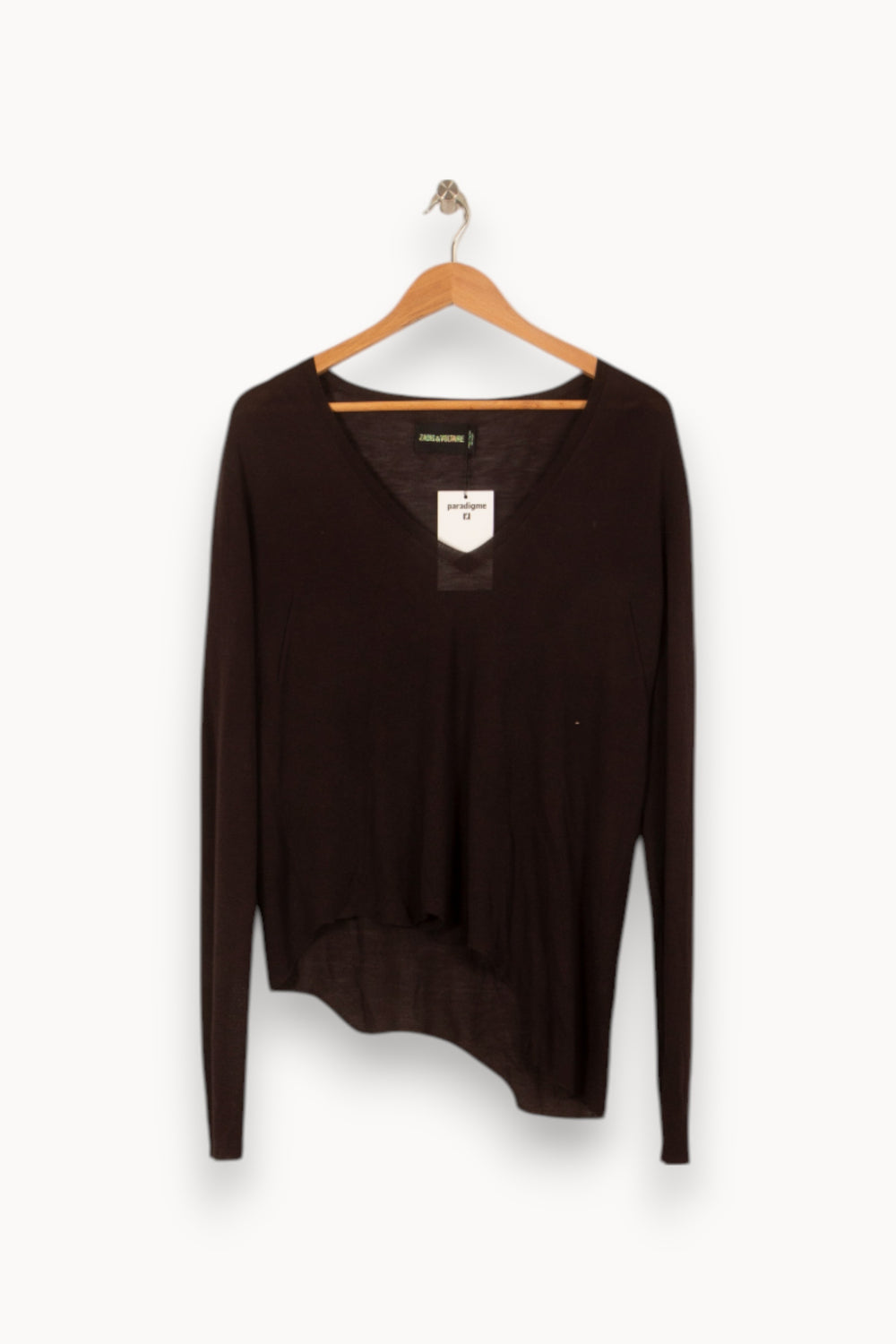 Pull Noir - Taille S/36 de la marque Zadig&Voltaire | PARAD46297 - Vendu par Paradigme - Image 2