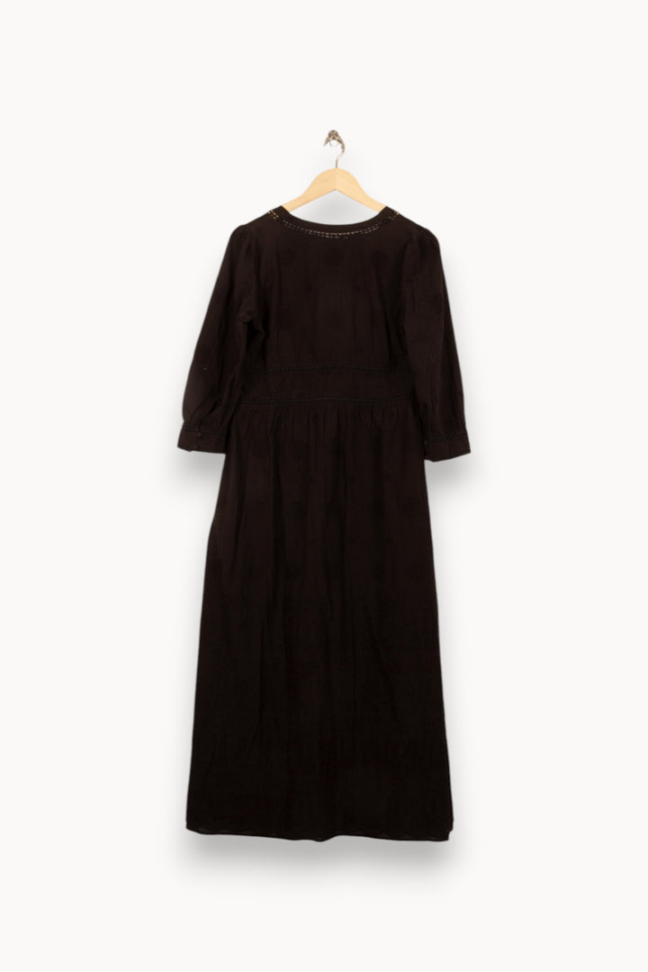 Robe Longue Noire - Taille L/40 de la marque Maison 123 | PARAD46299 - Vendu par Paradigme - Image 4