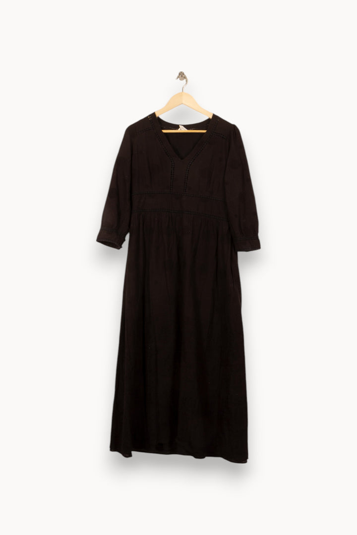 Robe Longue Noire - Taille L/40 de la marque Maison 123 | PARAD46299 - Vendu par Paradigme - Image 2