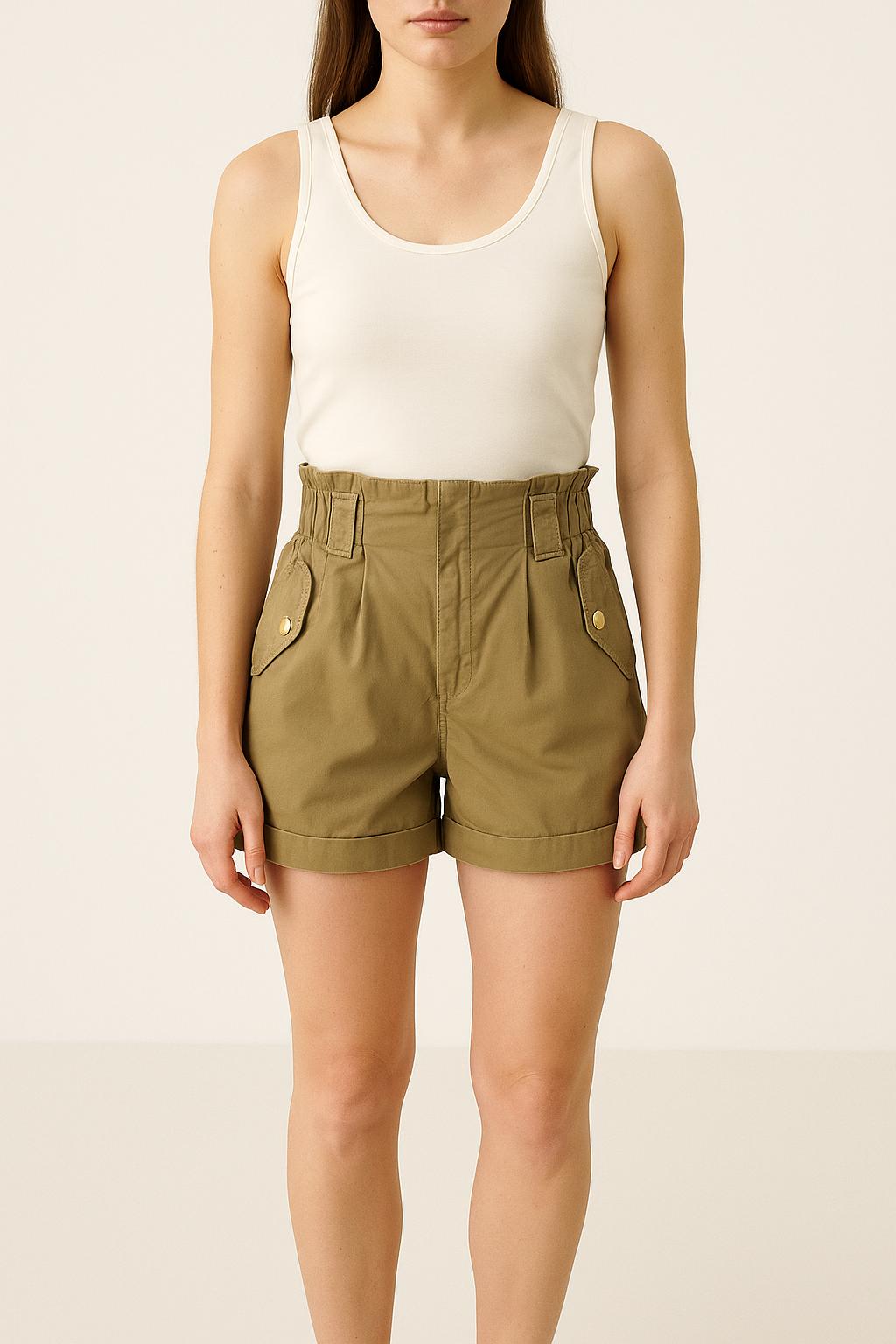Short Vert - Taille XS/34 de la marque Sandro | PARAD46301 - Vendu par Paradigme - Image 1