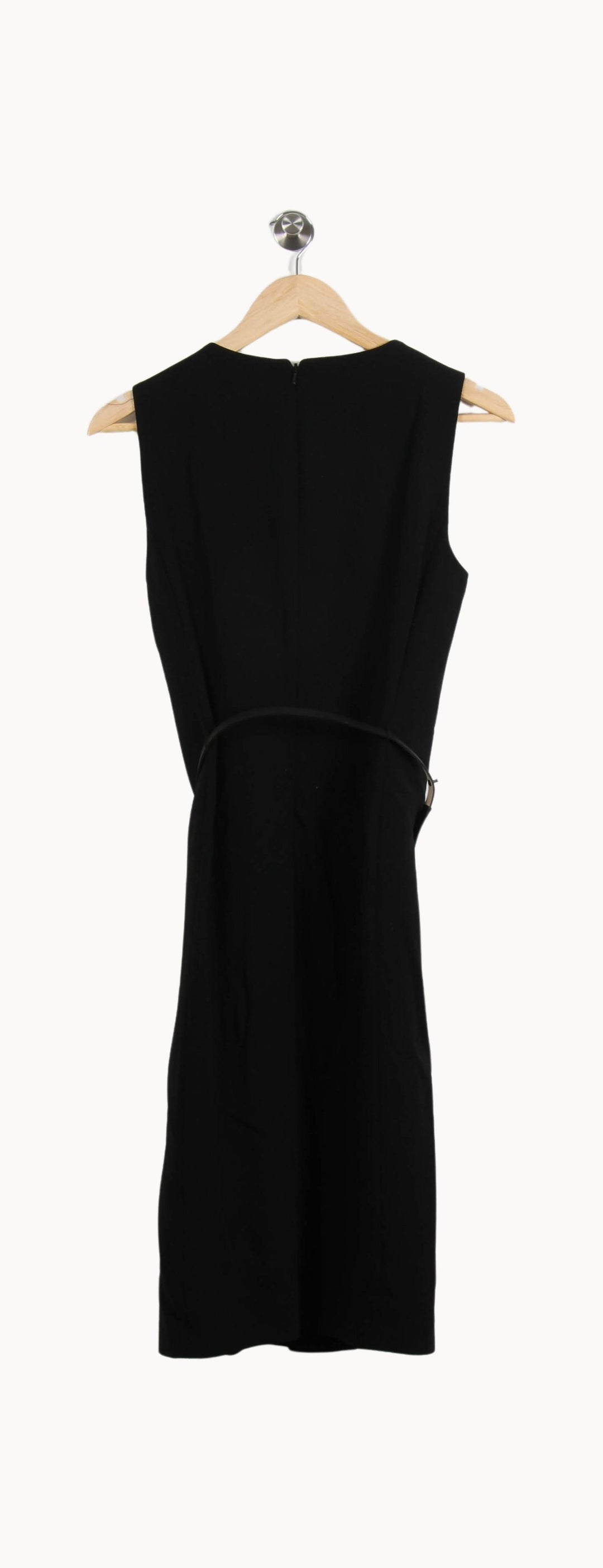 Robe Sans Manches Noire - Taille L/40 de la marque Max Mara | PARAD46307 - Vendu par Paradigme - Image 4