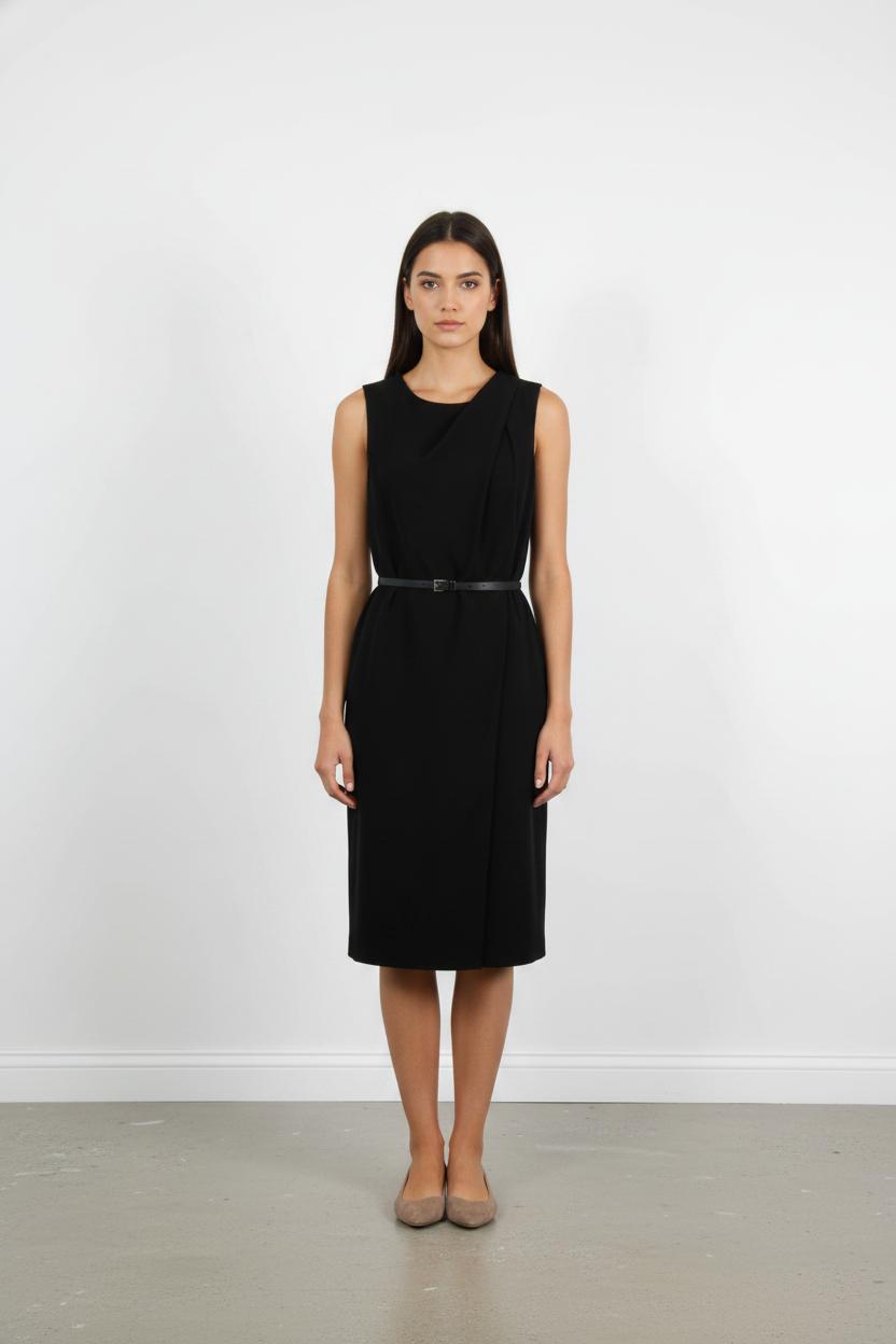 Robe Sans Manches Noire - Taille L/40