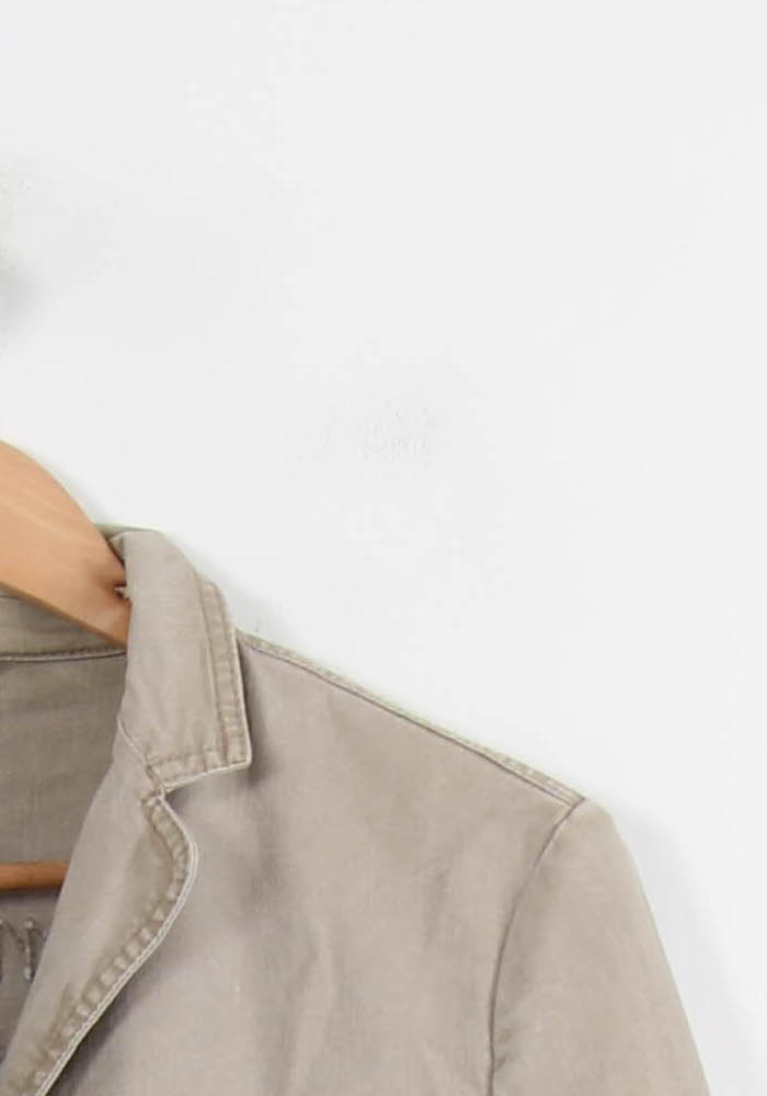 Blazer Beige - Taille L/40 de la marque Max Mara | PARAD46309 - Vendu par Paradigme - Image 3