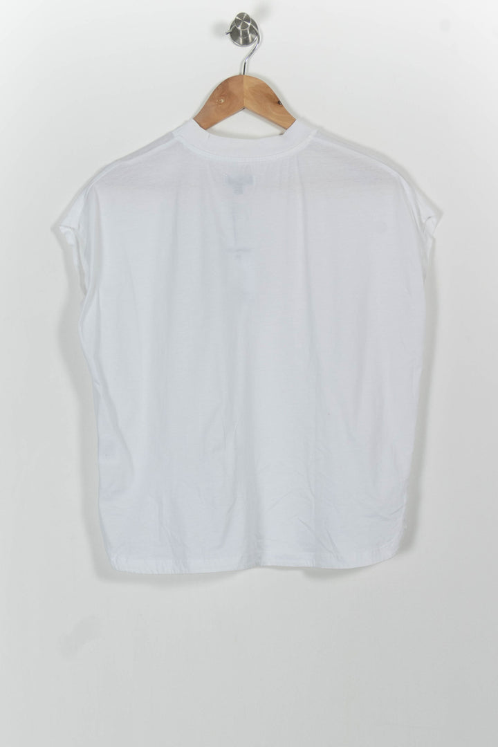 Tee-shirt Blanc - Taille S/36 de la marque Galeries Lafayette | PARAD46357 - Vendu par Paradigme - Image 4