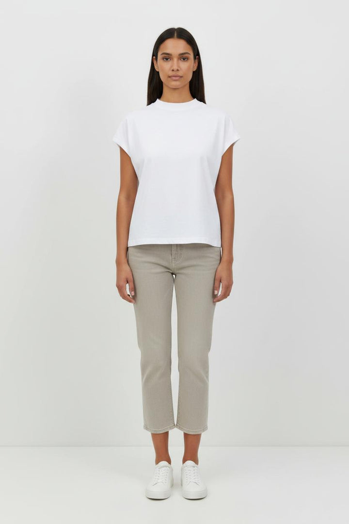 Tee-shirt Blanc - Taille S/36 de la marque Galeries Lafayette | PARAD46357 - Vendu par Paradigme - Image 1