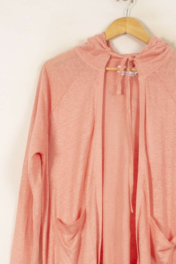 Cardigan Rose - Taille S/36 de la marque Notshy Cashmere | PARAD46386 - Vendu par Paradigme - Image 3