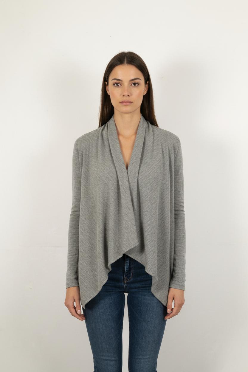 Cardigan Gris - Taille S/36