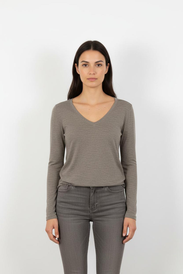 Pull Gris - Taille S/36
