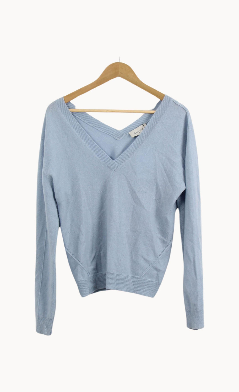 Pull Bleu - Taille S/36 de la marque Bérénice | PARAD46403 - Vendu par Paradigme - Image 2