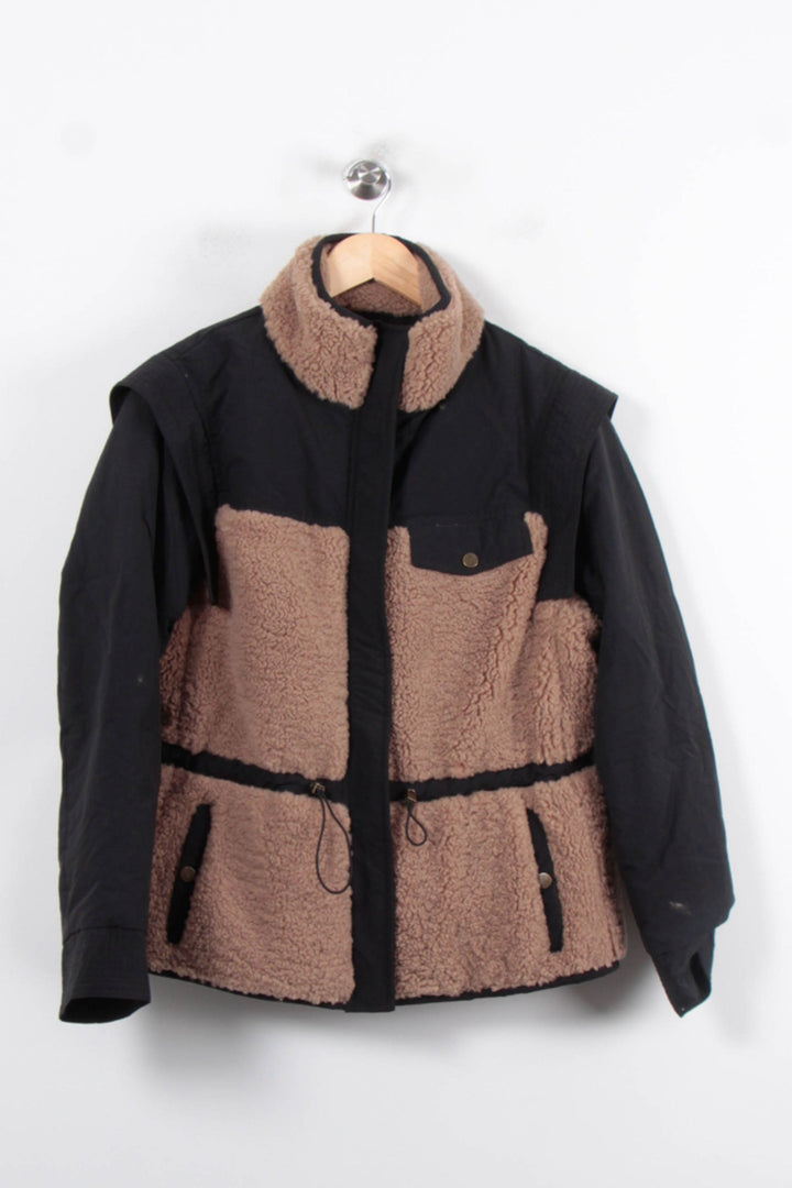 Veste Noire et Camel - Taille S/36 de la marque Bérénice | PARAD46404 - Vendu par Paradigme - Image 2