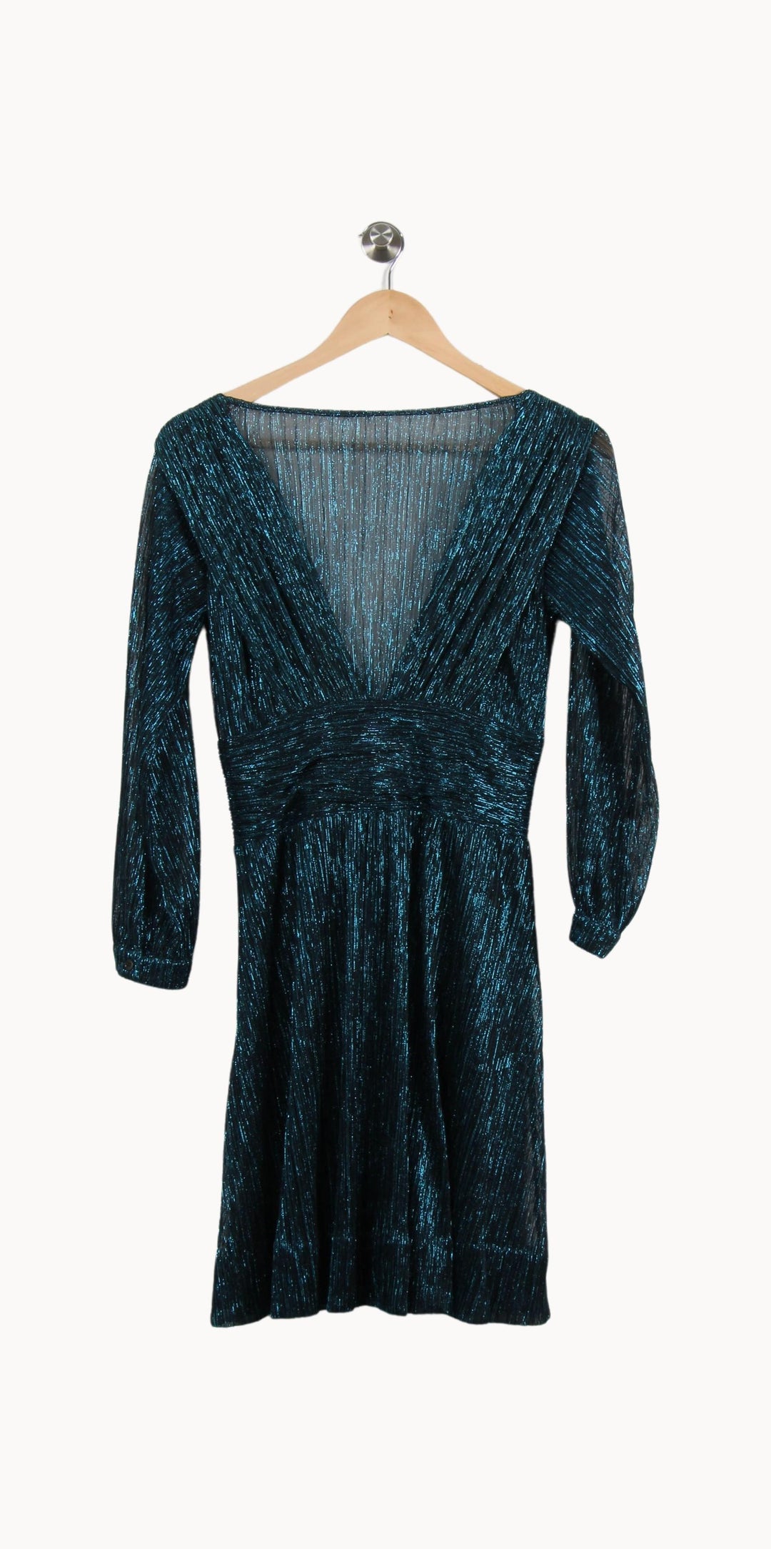 Robe Midi Bleue - Taille S/36 de la marque Antik Batik | PARAD46408 - Vendu par Paradigme - Image 4