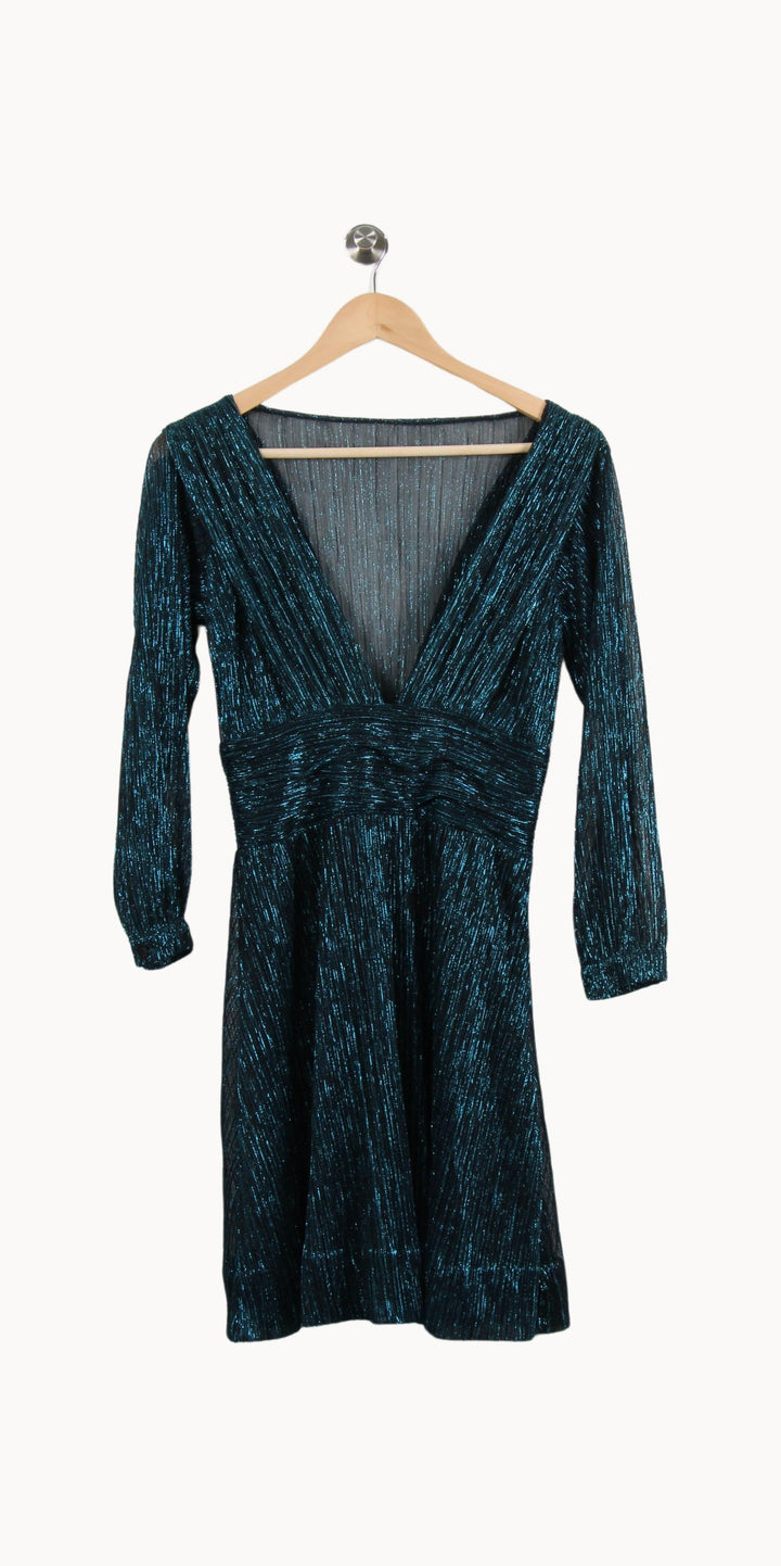 Robe Midi Bleue - Taille S/36 de la marque Antik Batik | PARAD46408 - Vendu par Paradigme - Image 2