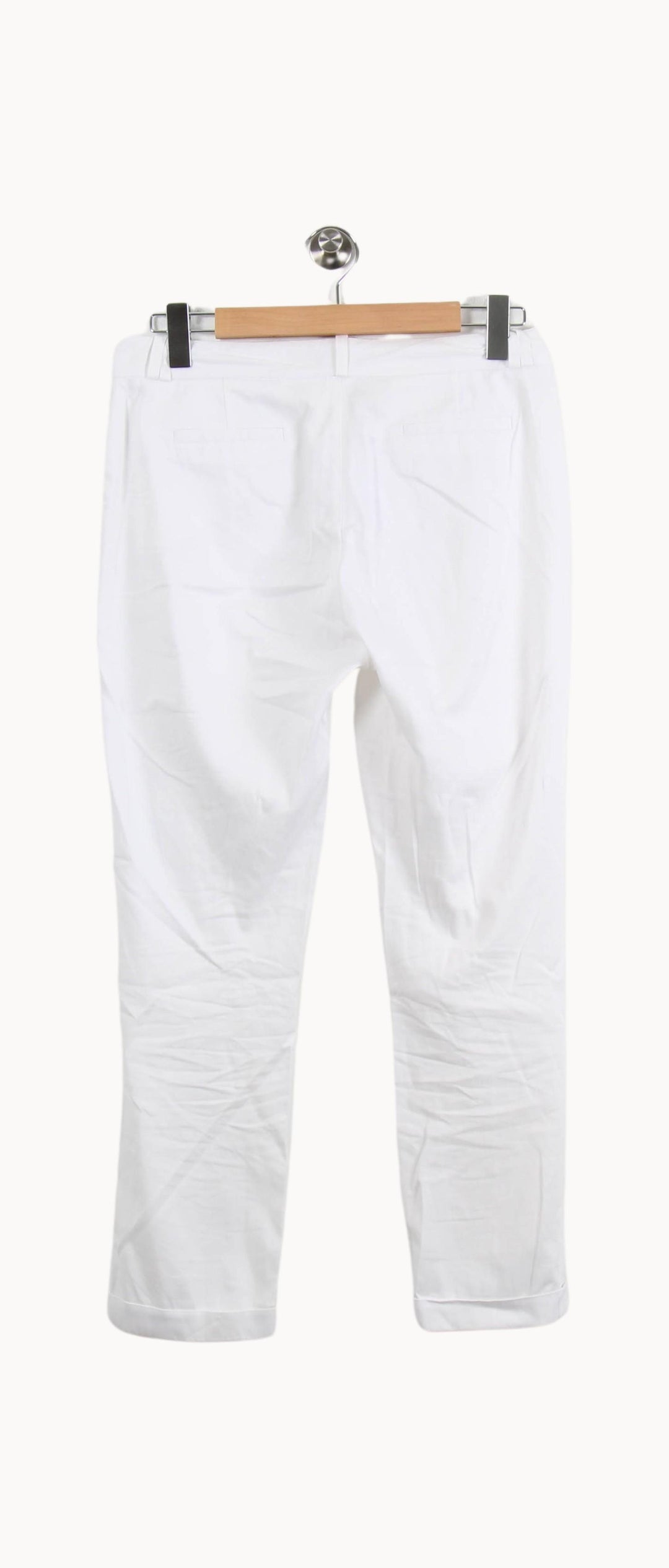 Pantalon Blanc - Taille L/40 de la marque Caroll | PARAD46415 - Vendu par Paradigme - Image 4