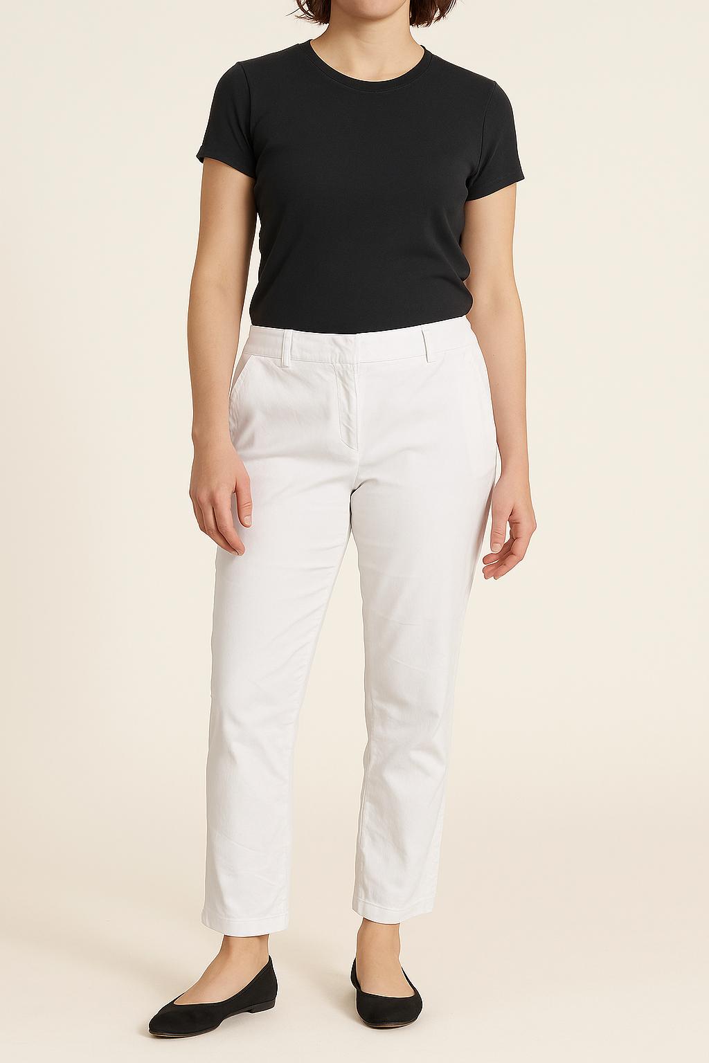 Pantalon Blanc - Taille L/40 de la marque Caroll | PARAD46415 - Vendu par Paradigme - Image 1