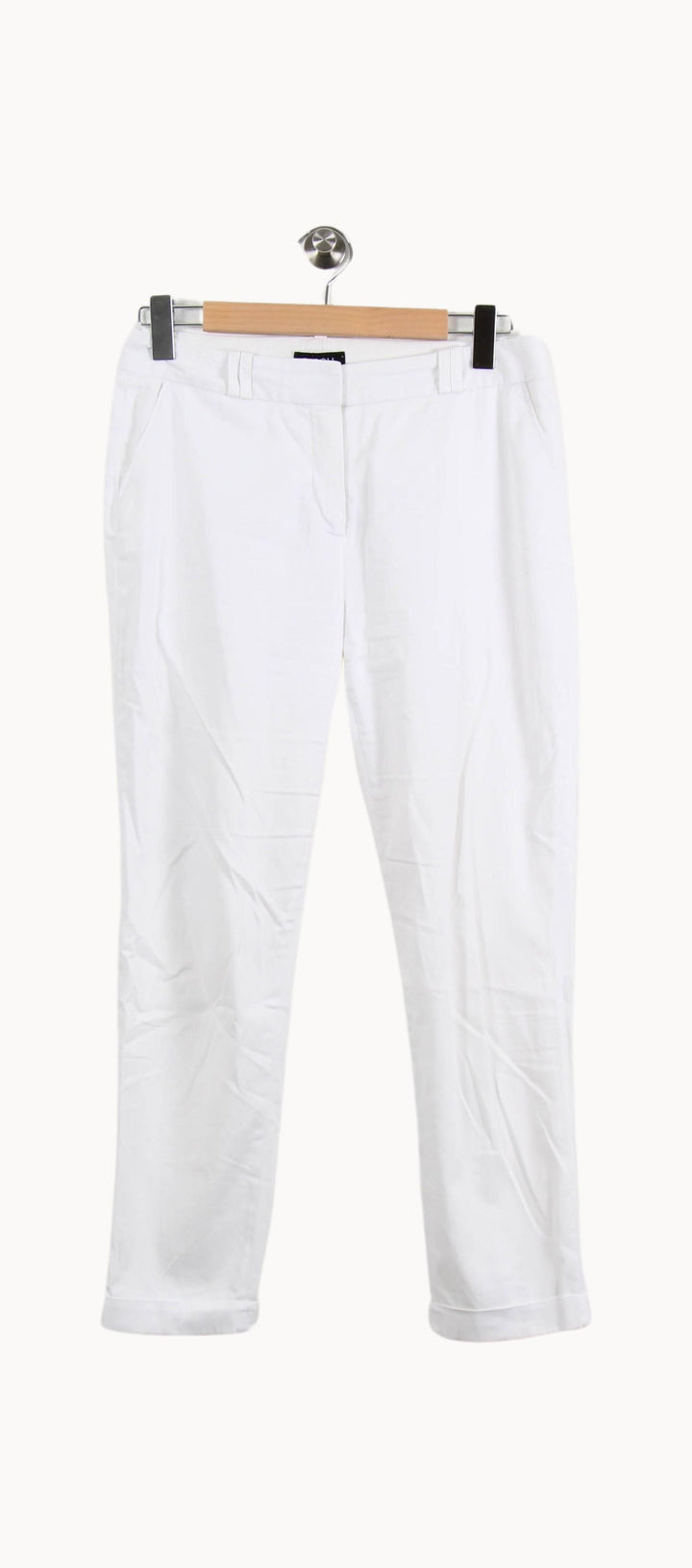 Pantalon Blanc - Taille L/40 de la marque Caroll | PARAD46415 - Vendu par Paradigme - Image 2