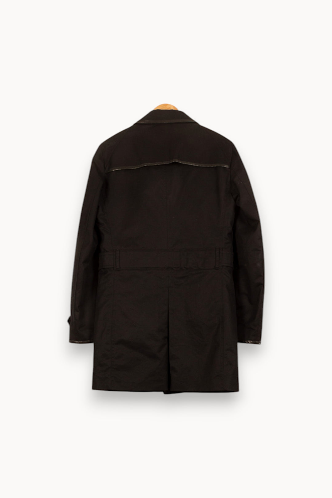 Trench Noir - Taille L/40 de la marque The Kooples | PARAD46419 - Vendu par Paradigme - Image 4