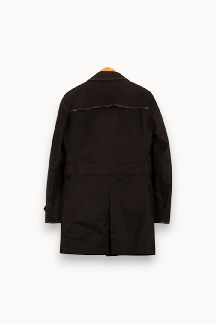 Trench Noir - Taille L/40 de la marque The Kooples | PARAD46419 - Vendu par Paradigme - Image 4