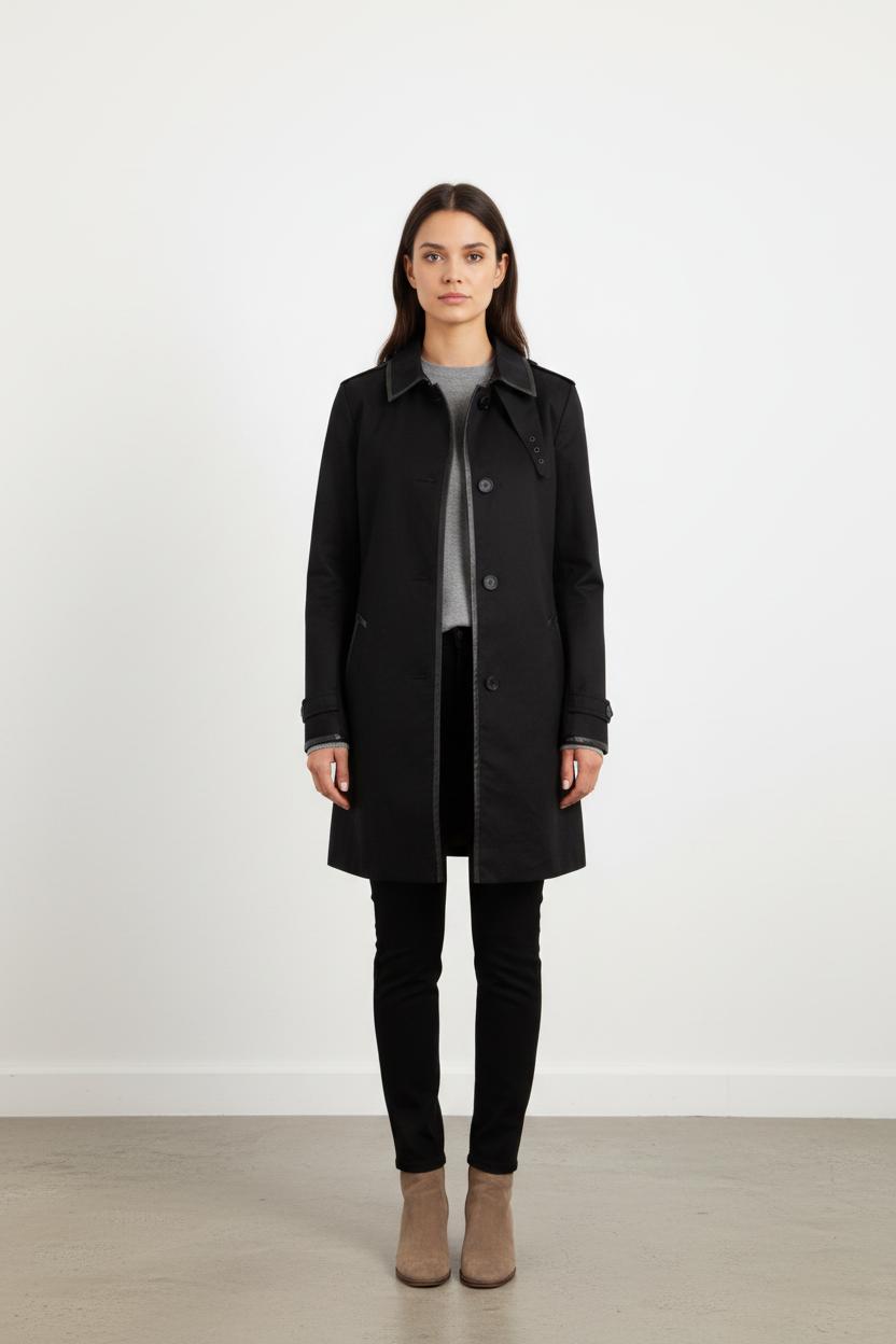 Trench Noir - Taille L/40