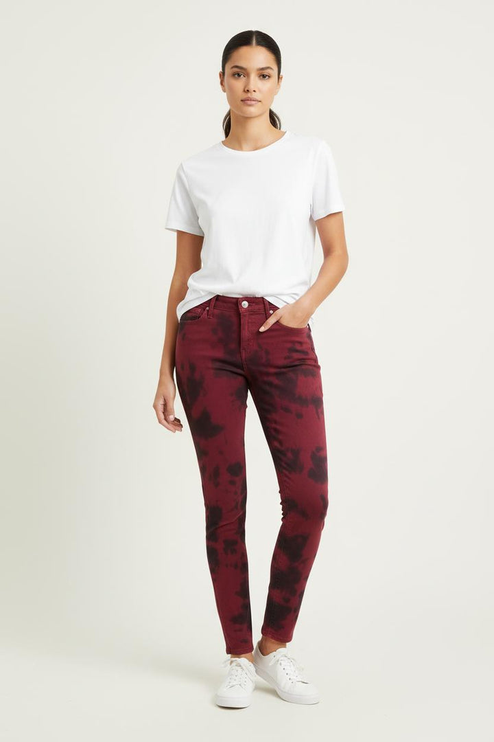 Jean Bordeaux et Noir - Taille M/38 de la marque Levi's | PARAD46426 - Vendu par Paradigme - Image 1