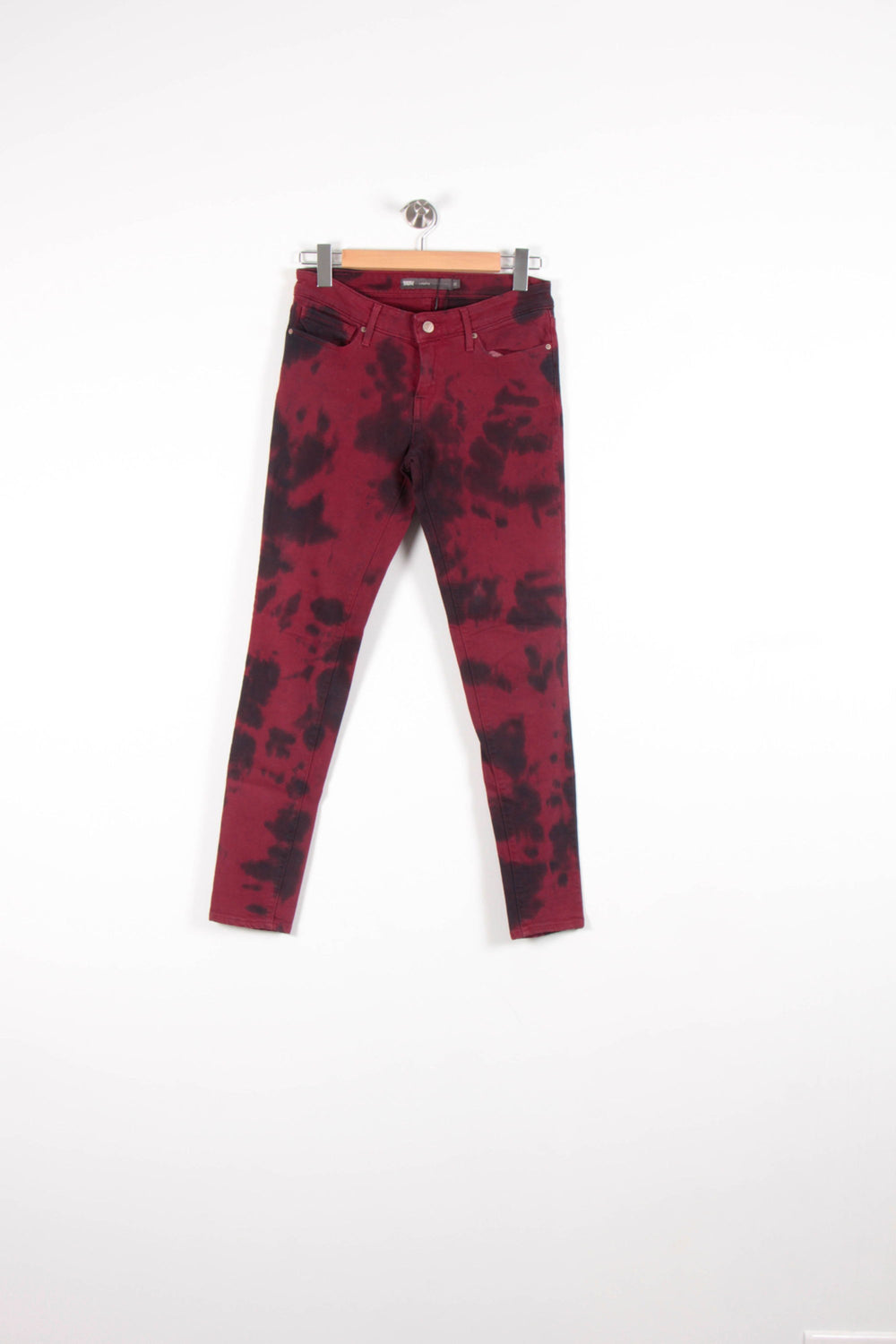 Jean Bordeaux et Noir - Taille M/38 de la marque Levi's | PARAD46426 - Vendu par Paradigme - Image 2