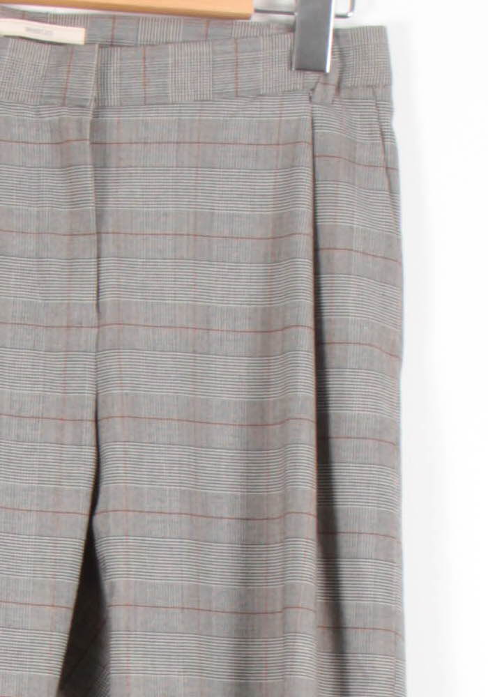 Pantalon Gris à Carreaux - Taille M/38 de la marque Sessùn | PARAD46429 - Vendu par Paradigme - Image 3