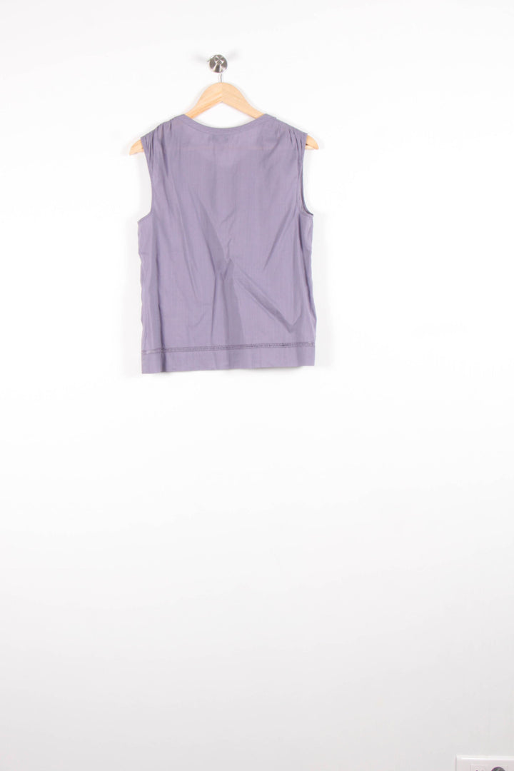Blouse Sans Manches Violette - Taille S/36 de la marque Pablo | PARAD46432 - Vendu par Paradigme - Image 4