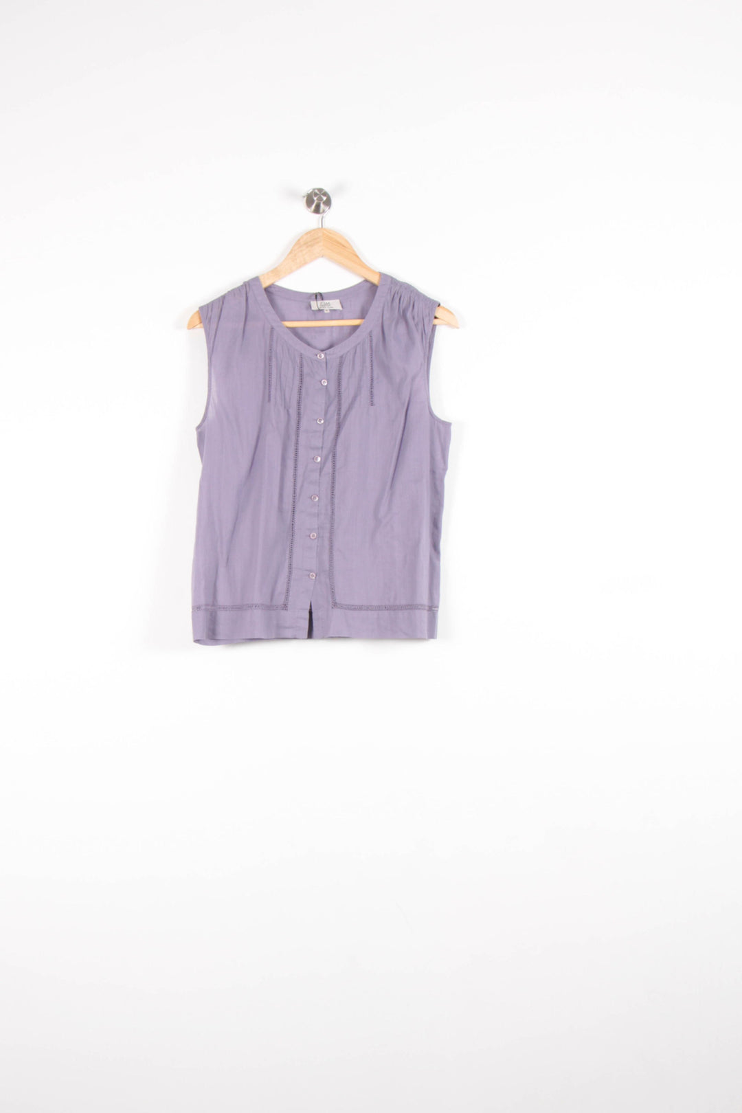 Blouse Sans Manches Violette - Taille S/36 de la marque Pablo | PARAD46432 - Vendu par Paradigme - Image 2