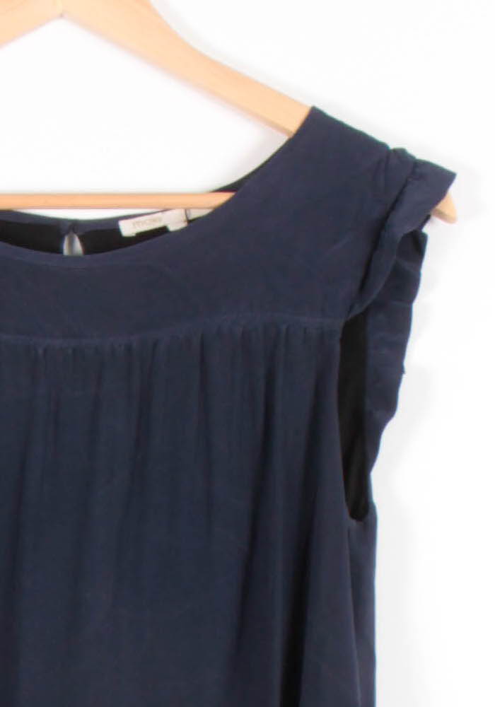 Robe Midi Bleue - Taille S/36 de la marque Maje | PARAD46433 - Vendu par Paradigme - Image 3