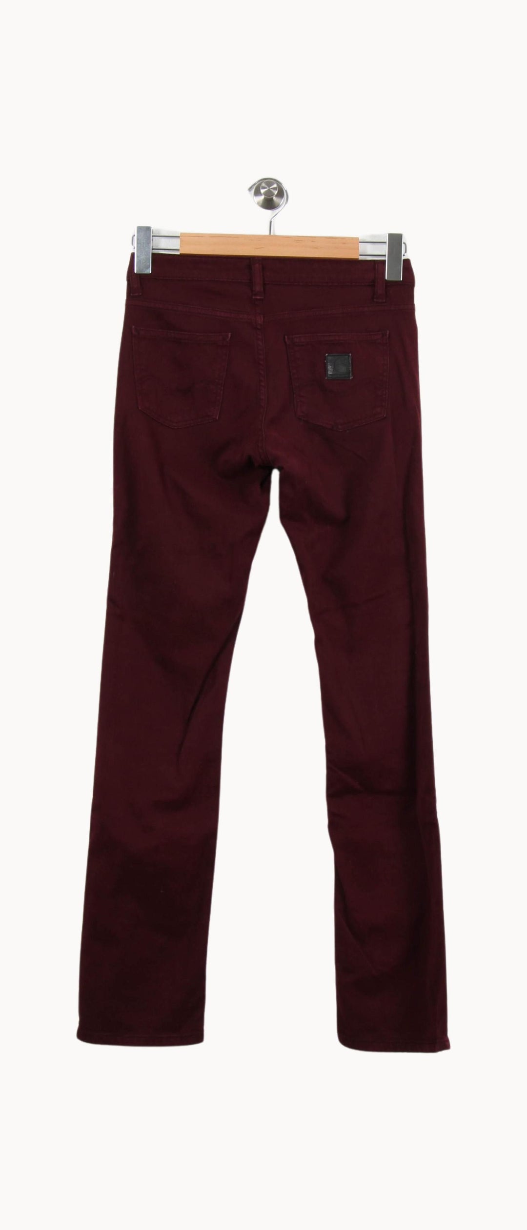 Jean Bordeaux - Taille XXS/32 de la marque Carhartt | PARAD46439 - Vendu par Paradigme - Image 4