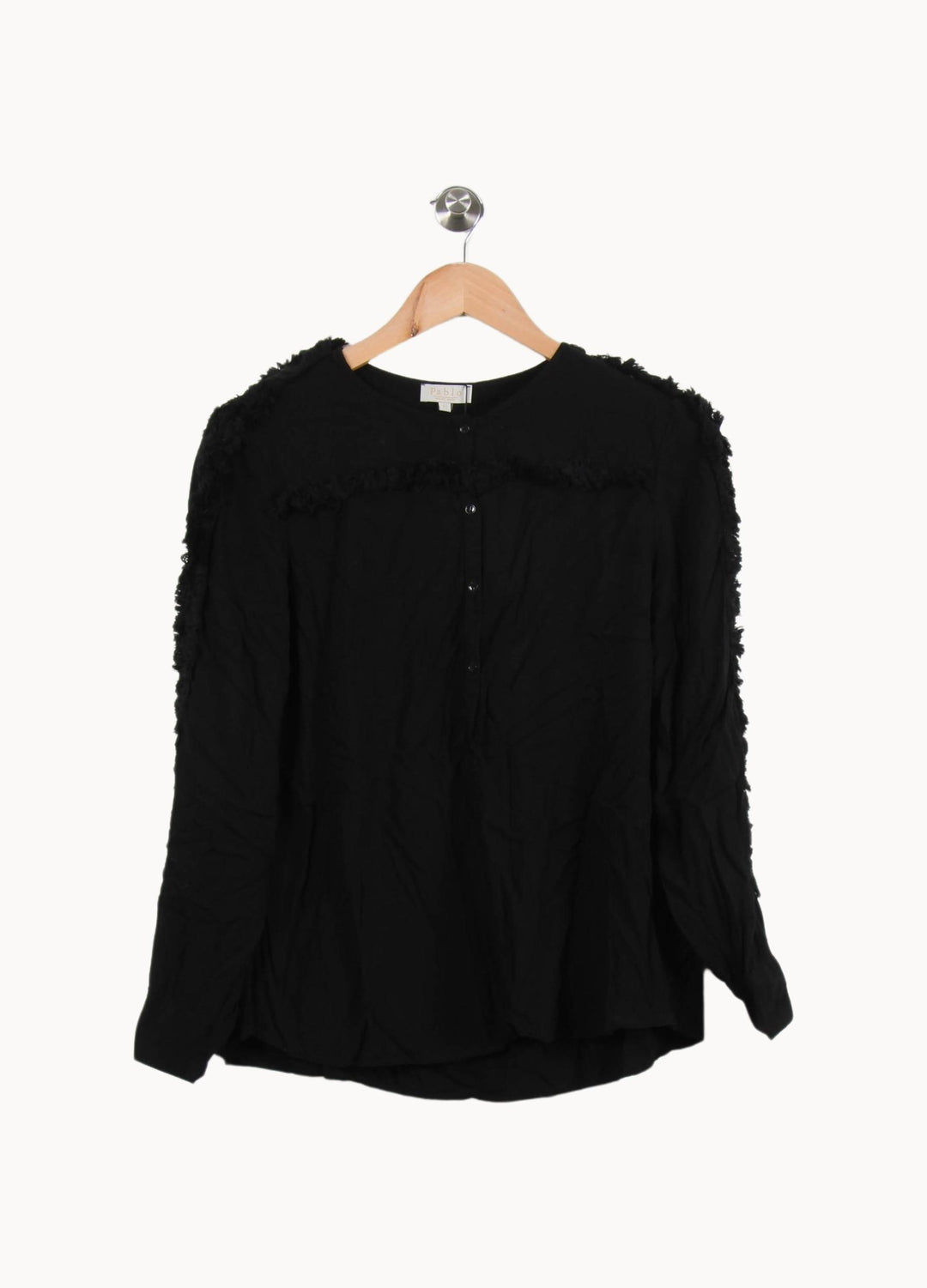 Blouse Noire - Taille XL/42 de la marque Pablo | PARAD46445 - Vendu par Paradigme - Image 2