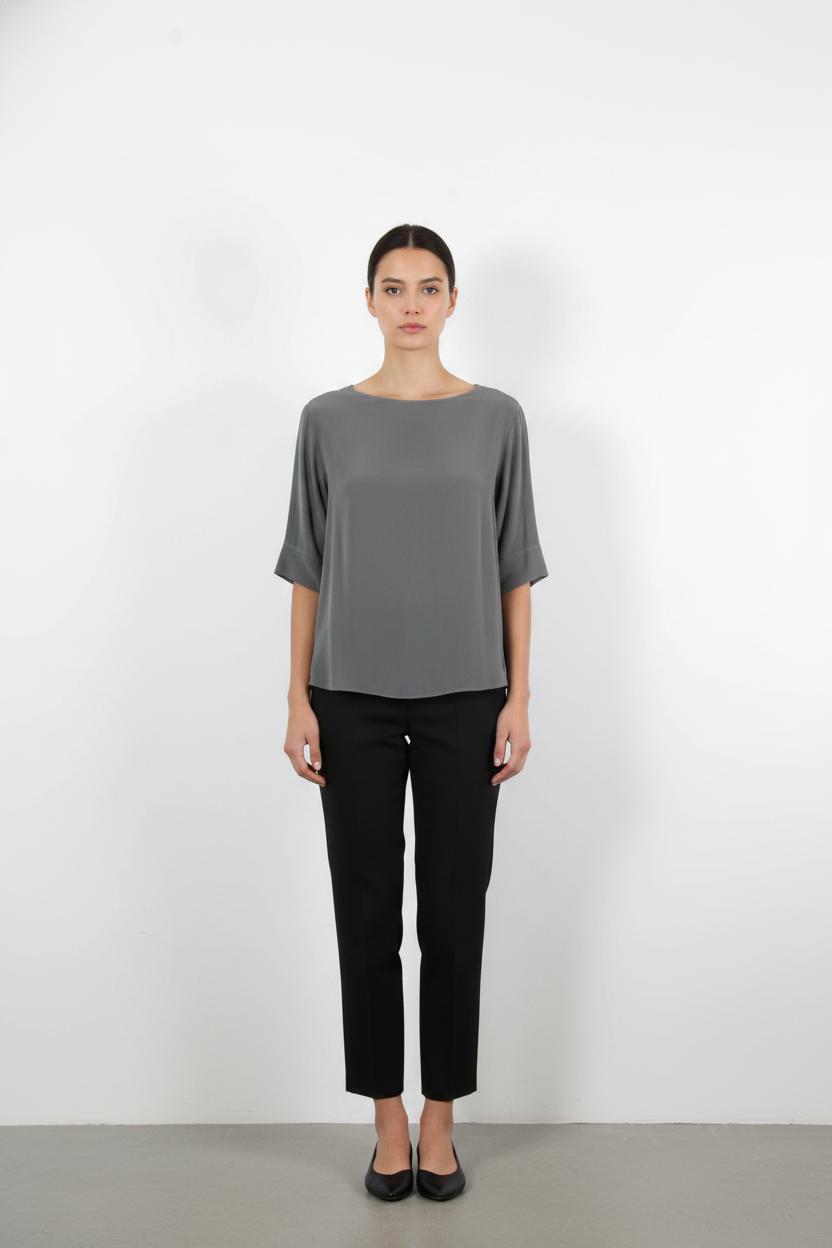 Blouse Grise - Taille S/36