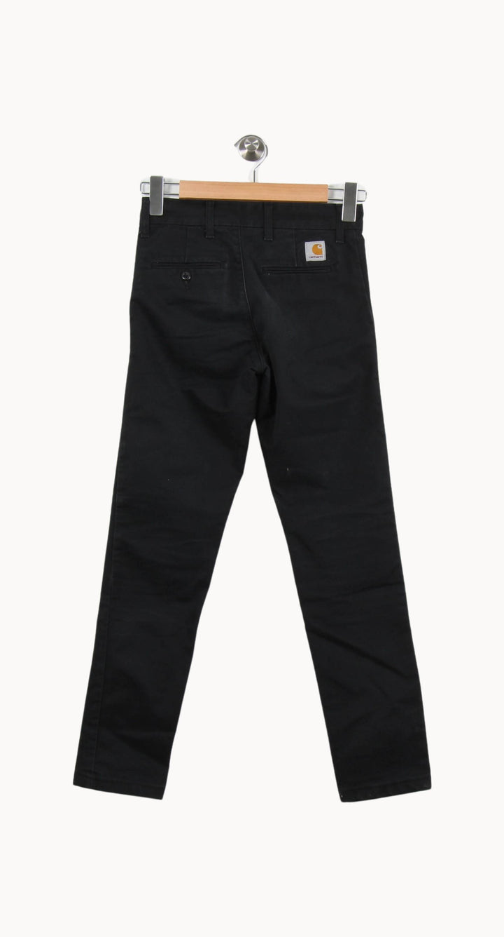 Pantalon Chino Noir - Taille XXS/32 de la marque Carhartt | PARAD46451 - Vendu par Paradigme - Image 4