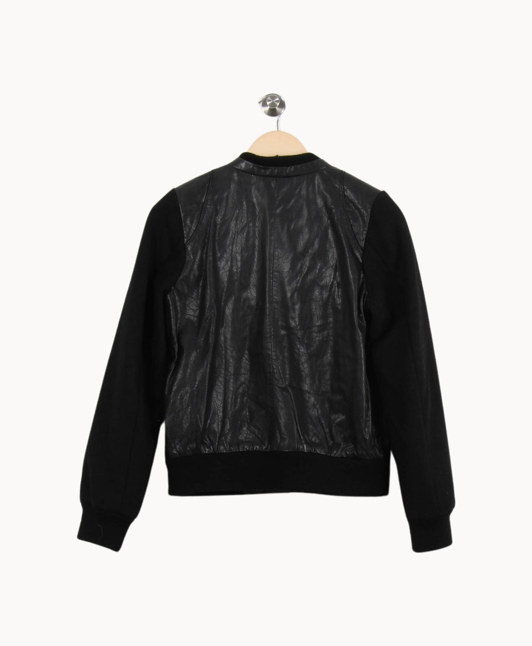 Blouson Noir - Taille M/38 de la marque Maje | PARAD46452 - Vendu par Paradigme - Image 4