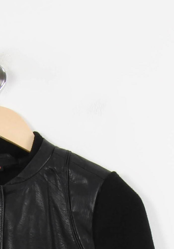 Blouson Noir - Taille M/38 de la marque Maje | PARAD46452 - Vendu par Paradigme - Image 3