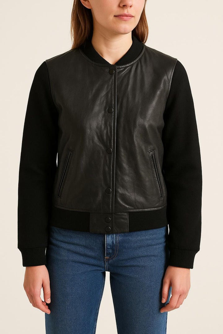 Blouson Noir - Taille M/38 de la marque Maje | PARAD46452 - Vendu par Paradigme - Image 1