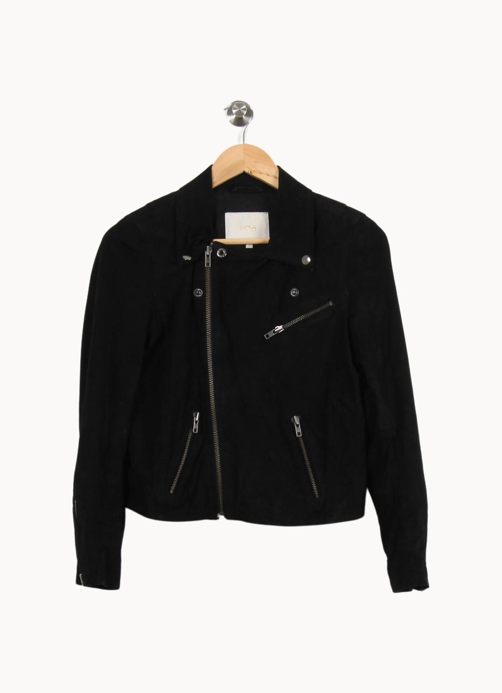 Blouson Noir - Taille M/38 de la marque Maje | PARAD46453 - Vendu par Paradigme - Image 2