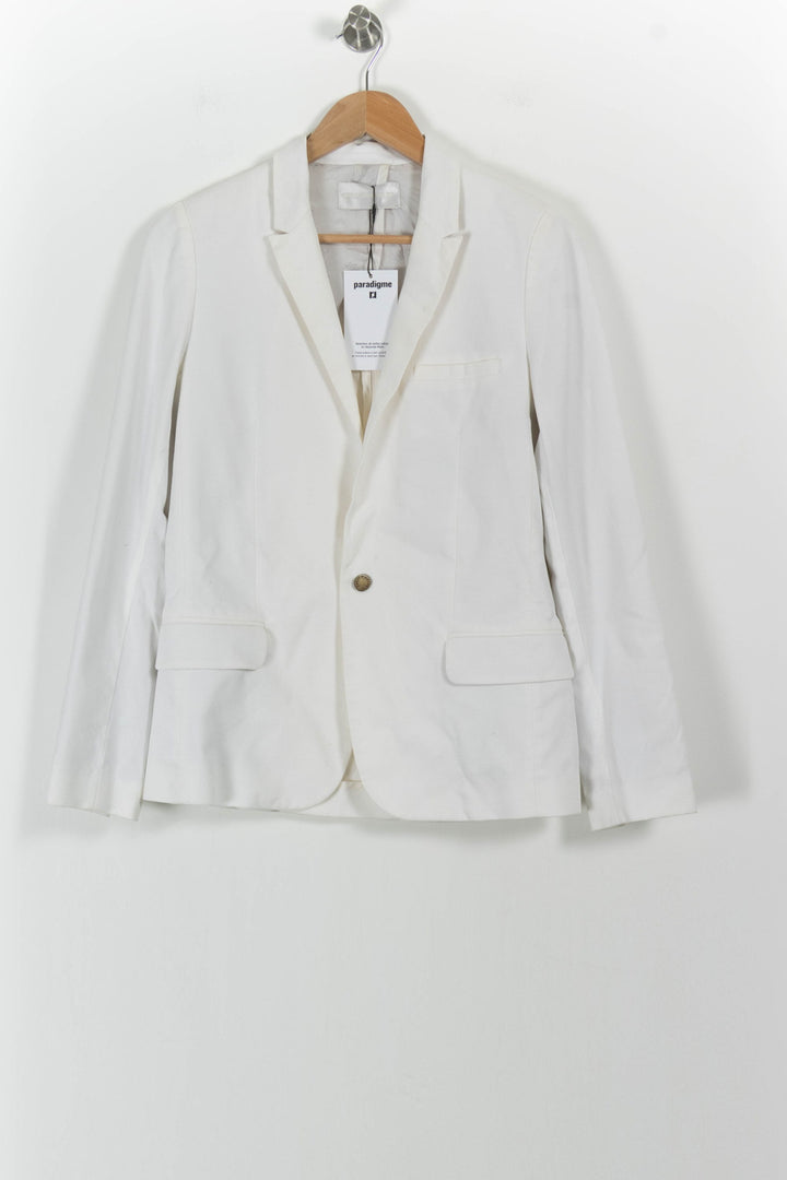 Blazer Blanc - Taille M/38 de la marque Zadig&Voltaire | PARAD46455 - Vendu par Paradigme - Image 2