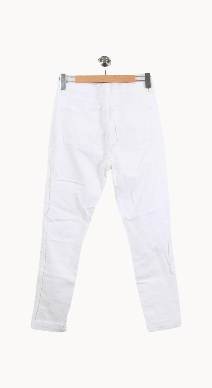 Jean Blanc - Taille L/40 de la marque ZAPA | PARAD46459 - Vendu par Paradigme - Image 4