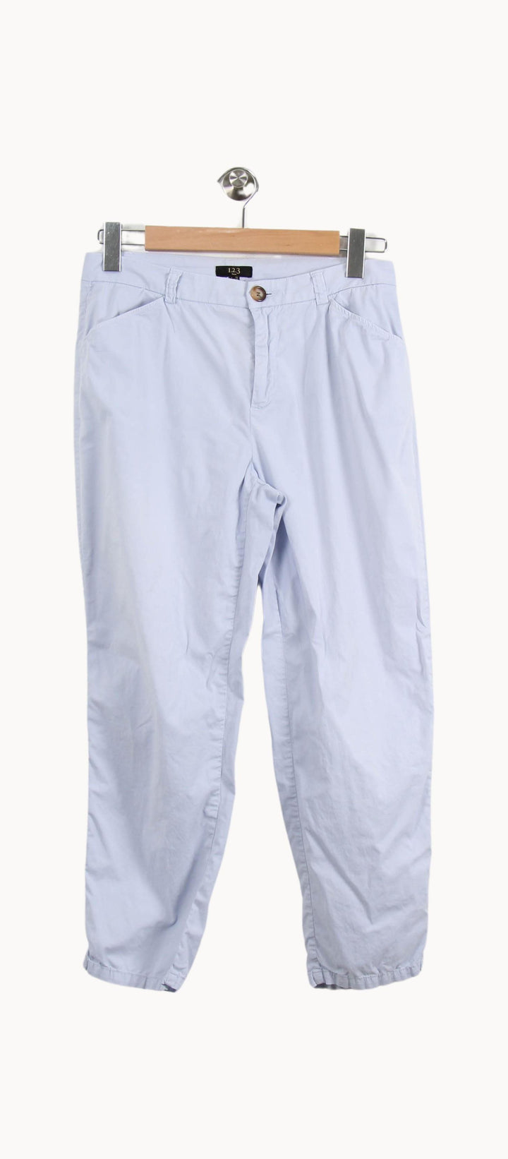 Pantalon Chino Bleu Clair - Taille M/38 de la marque Maison 123 | PARAD46477 - Vendu par Paradigme - Image 2