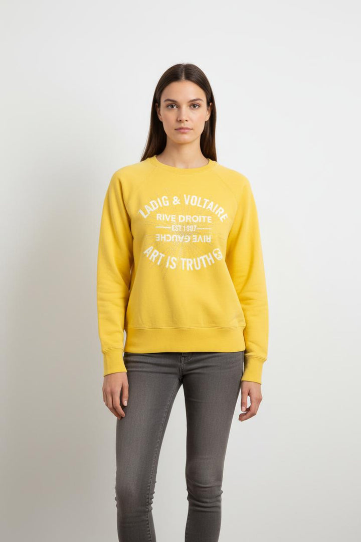 Sweat Jaune - Taille M/38