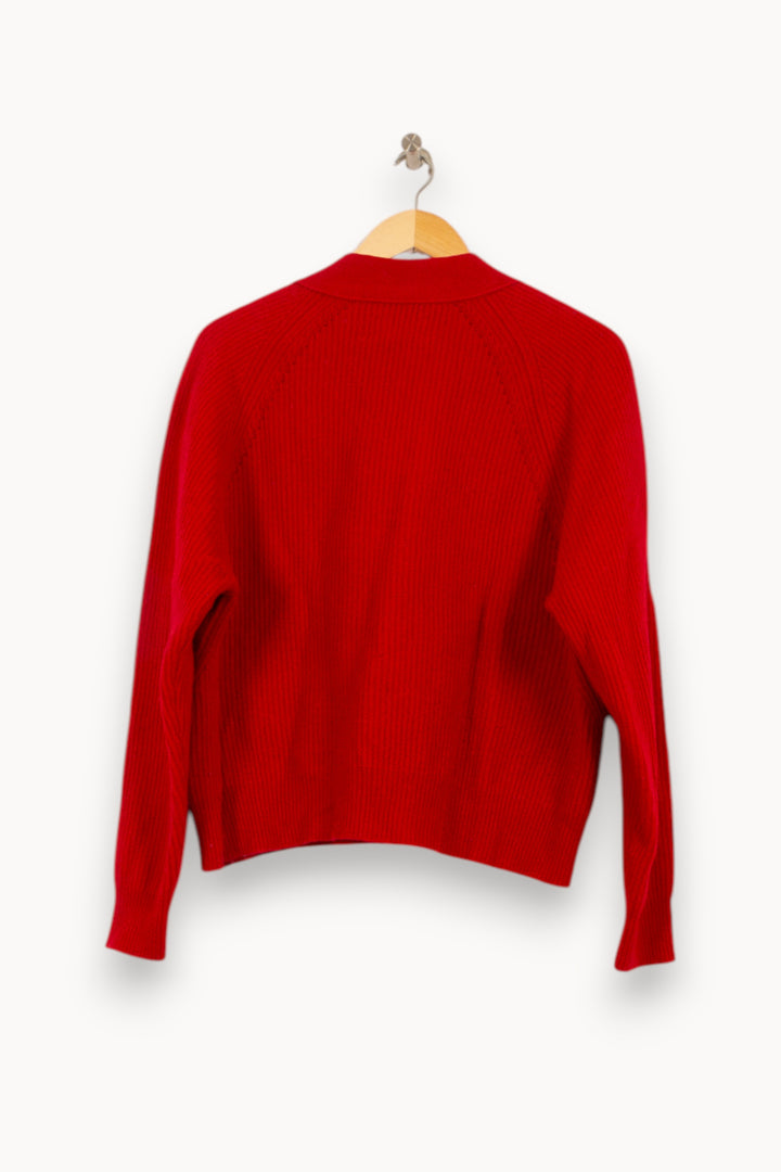 Pull Rouge - Taille M/38 de la marque Zadig&Voltaire | PARAD46484 - Vendu par Paradigme - Image 4