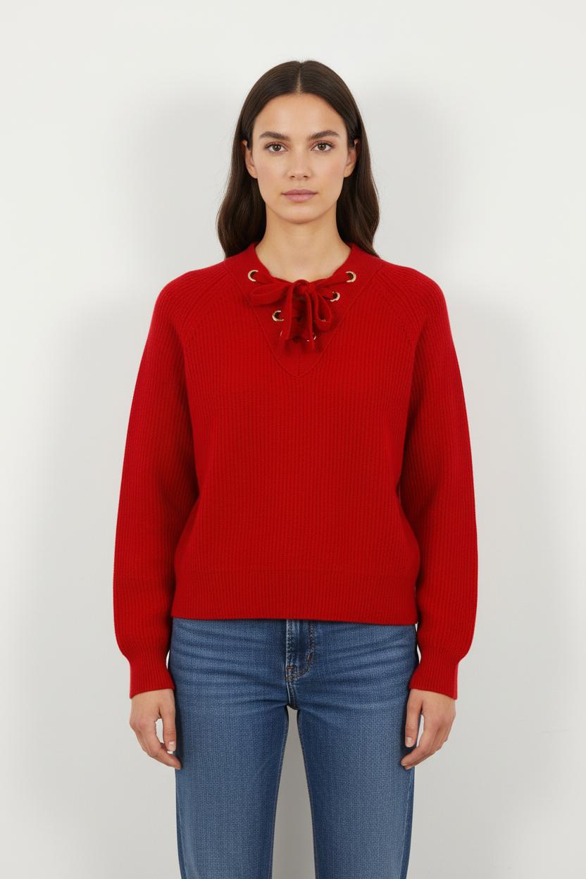 Pull Rouge - Taille M/38